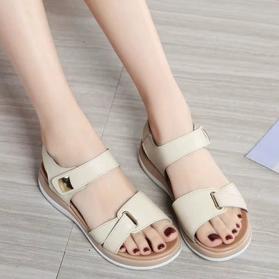 Women's Platform Sandals with Adjustable Straps