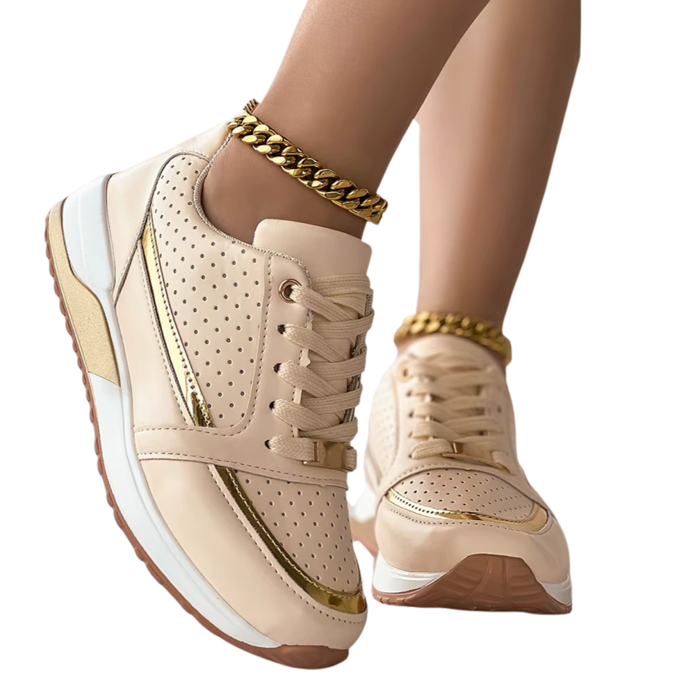 Women's Round Toe Lace-Up Flat Shoes