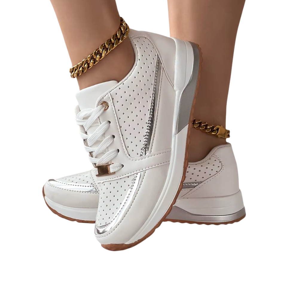 Women's Round Toe Lace-Up Flat Shoes