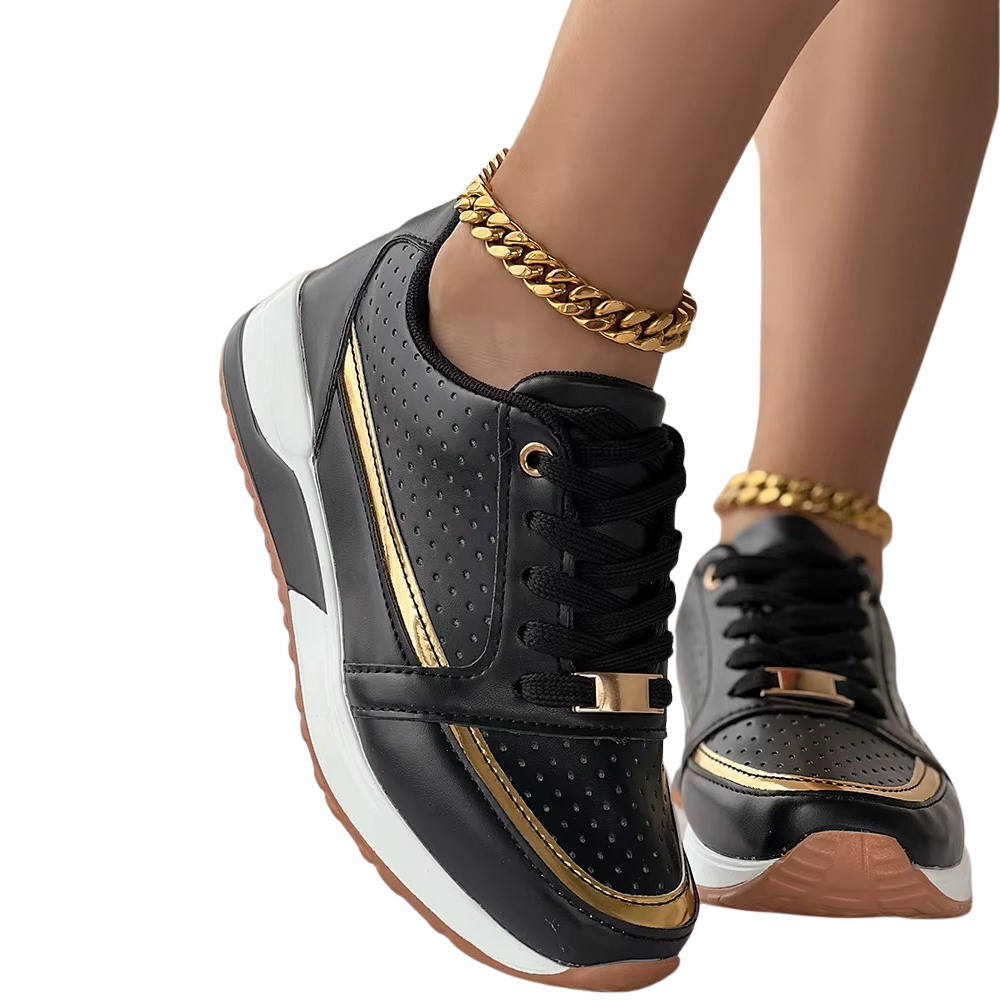 Women's Round Toe Lace-Up Flat Shoes