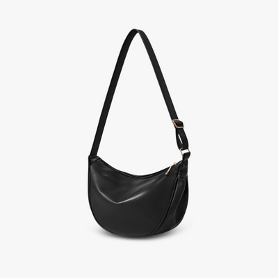 Women’s Shoulder Bag with Adjustable Strap and Zipper Pocket