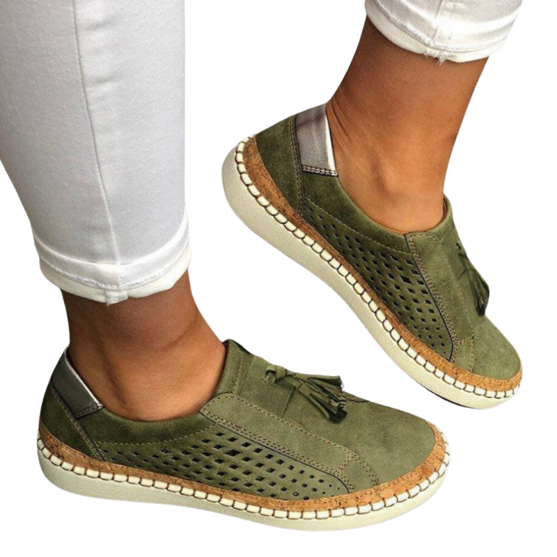 Women's Slip-On Casual Round Toe Shoes