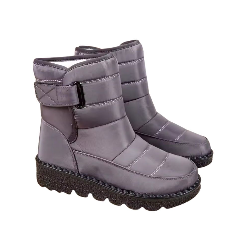 Women's Warm Fleece-Lined Snow Winter Ankle Boots