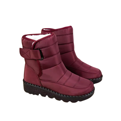 Women's Warm Fleece-Lined Snow Winter Ankle Boots