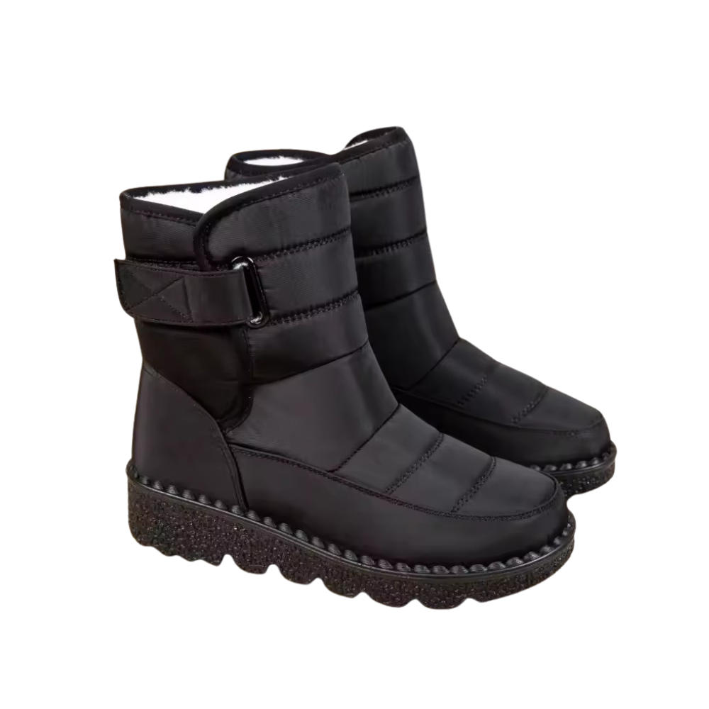 Women's Warm Fleece-Lined Snow Winter Ankle Boots
