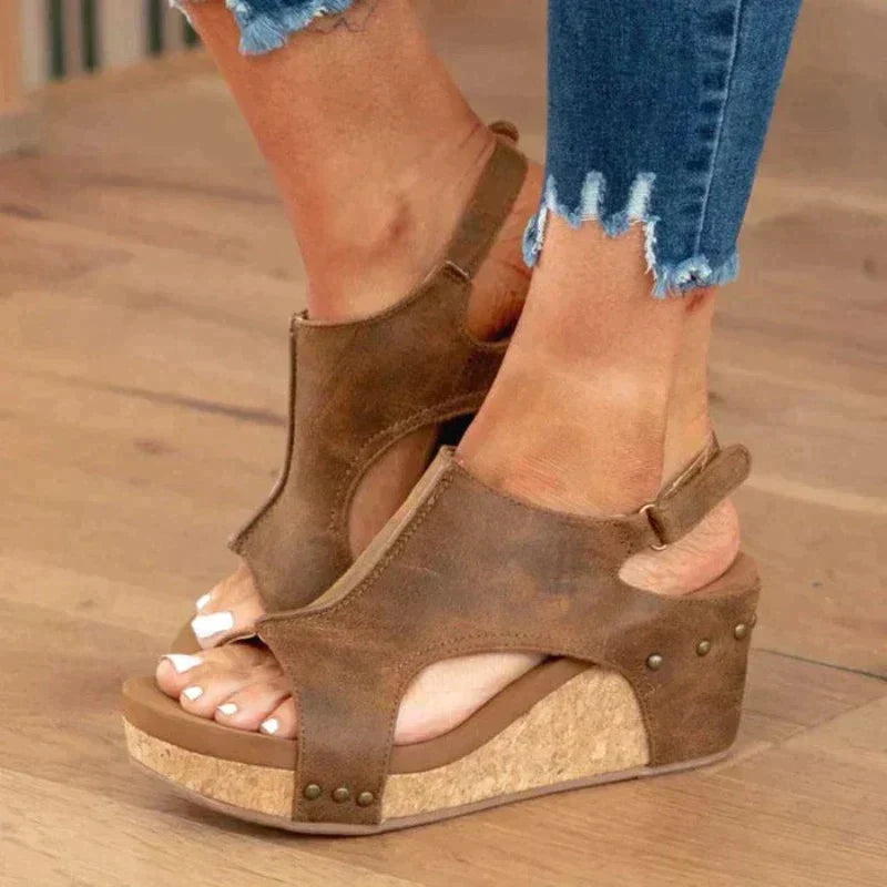Women’s Wedge Sandals with Elegant Design