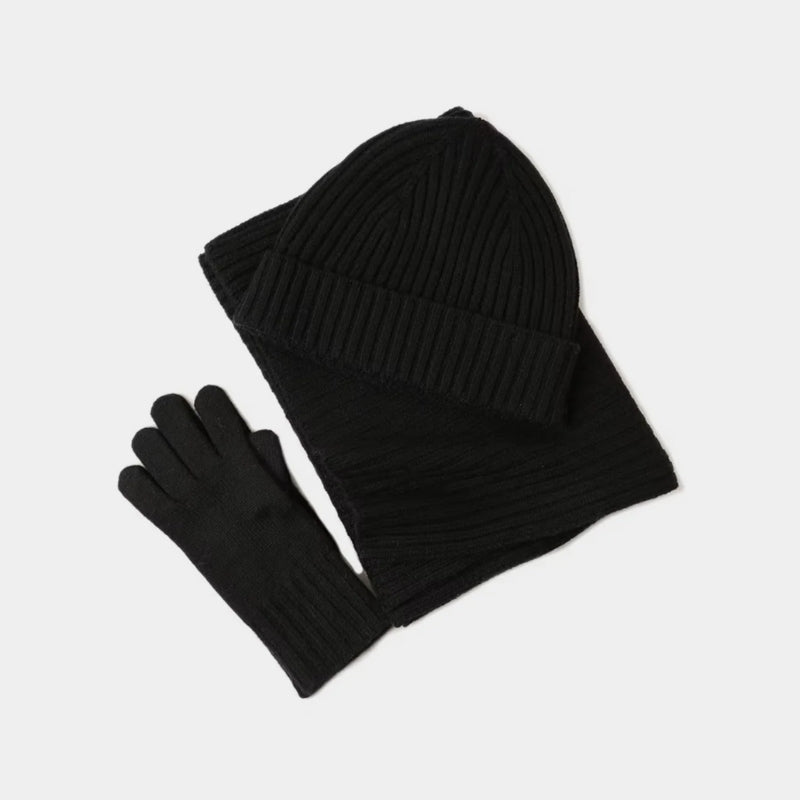 Women’s Winter Hat, Scarf, and Gloves Set
