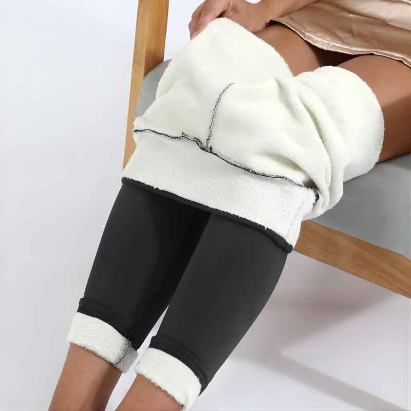 Women’s Winter Leggings with Inner Fleece Layer