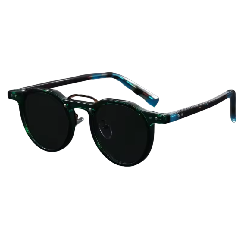 Men’s Square Sunglasses with Classic Frame Design