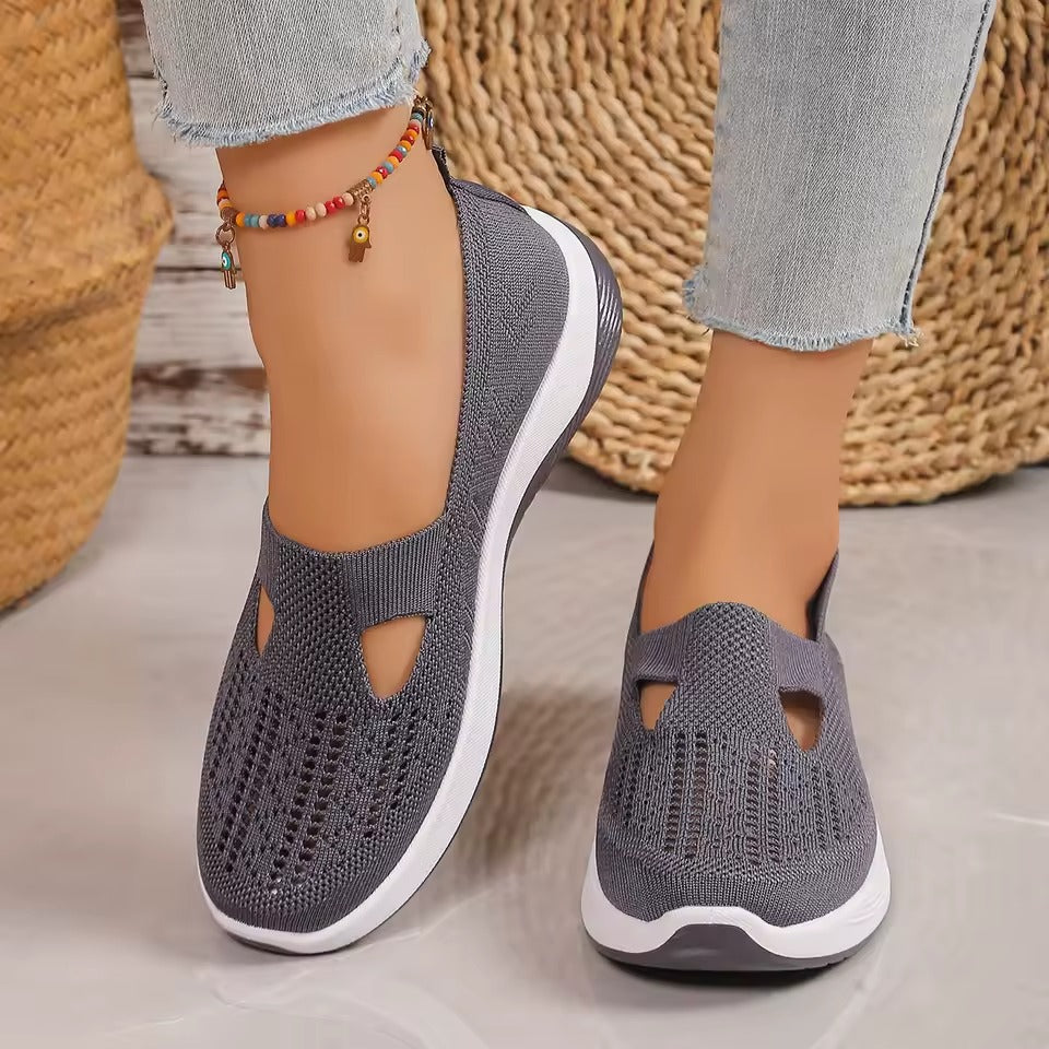 Women's Slip-On Mesh Slide Sandals