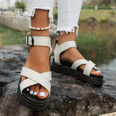 Women's Platform Wedge Sandals for Warm Weather