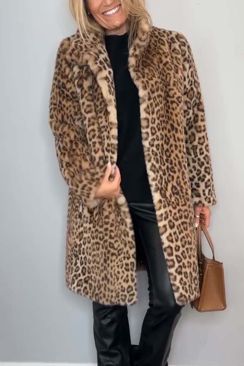 Marisol - Luxe Leopard Coat
