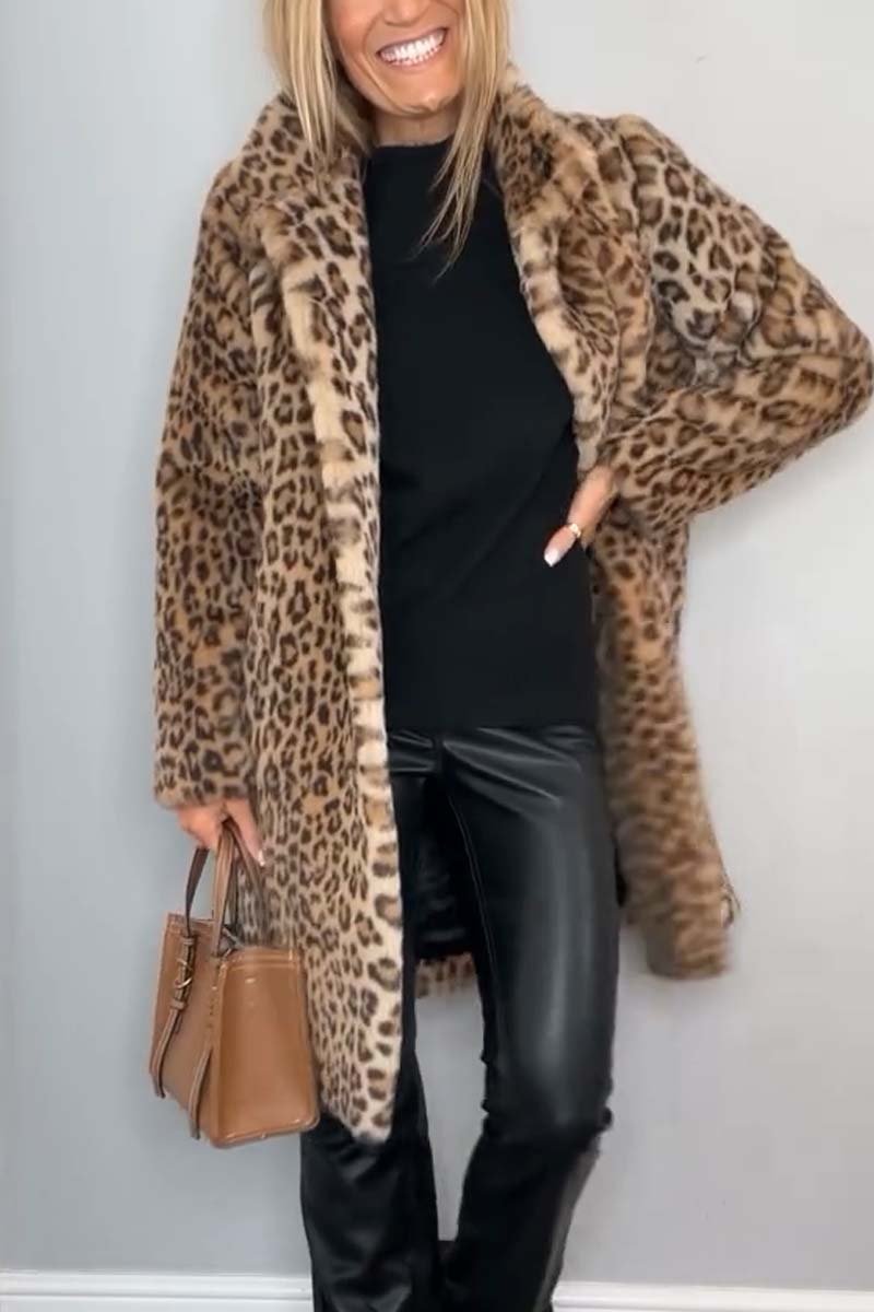 Marisol - Luxe Leopard Coat