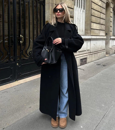 Emma - Women's classic long coat