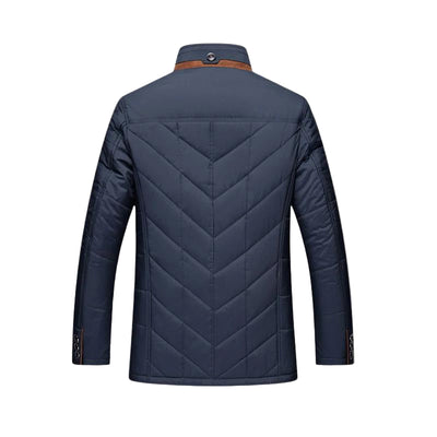 Men's Collared Padded Full Sleeves Jacket