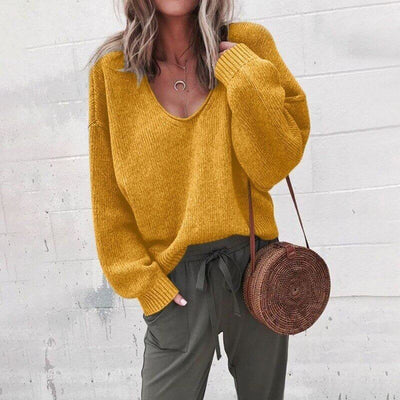 Catalina - Casual V-Neck Knit Sweater