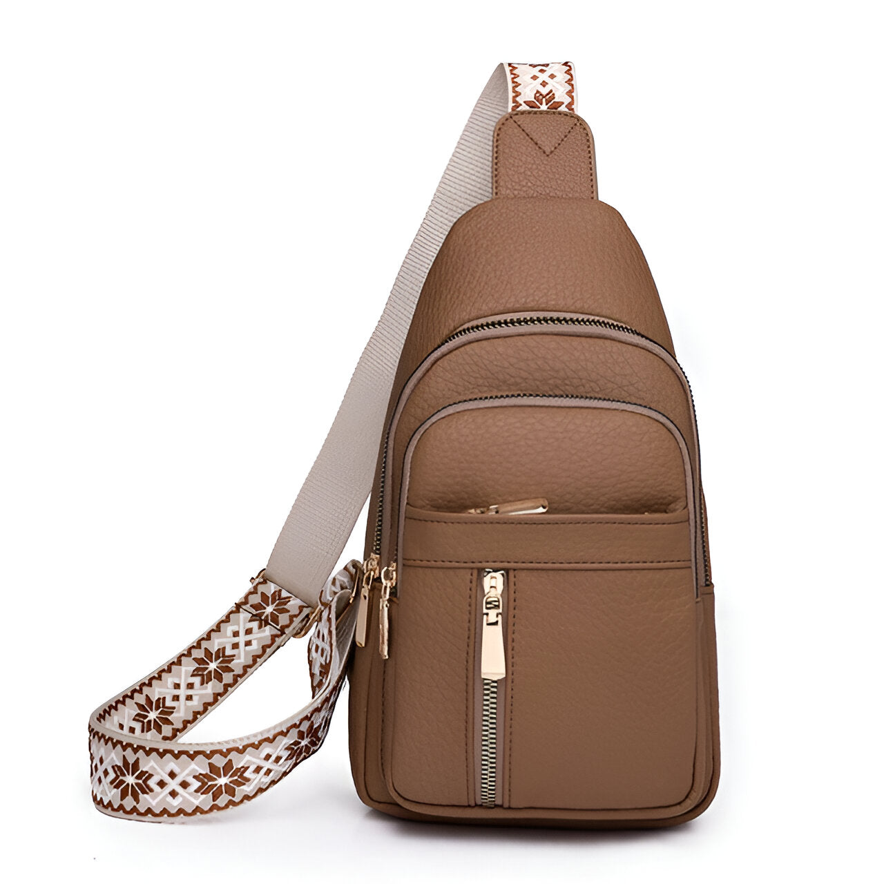 Women’s Shoulder Bag with Multiple Compartments